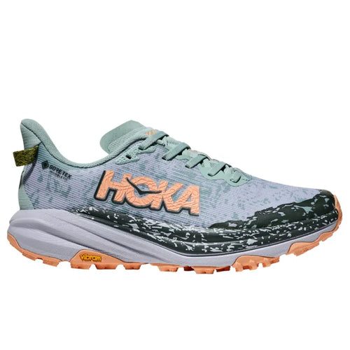 Women's HOKA Speedgoat 6 GTX - Jade/Ash Grey