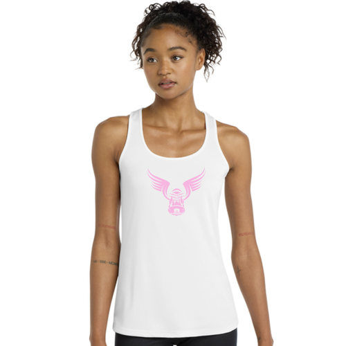 Women's Milwauke Lakefront Marathon In Training 26.2 Tank Top - White