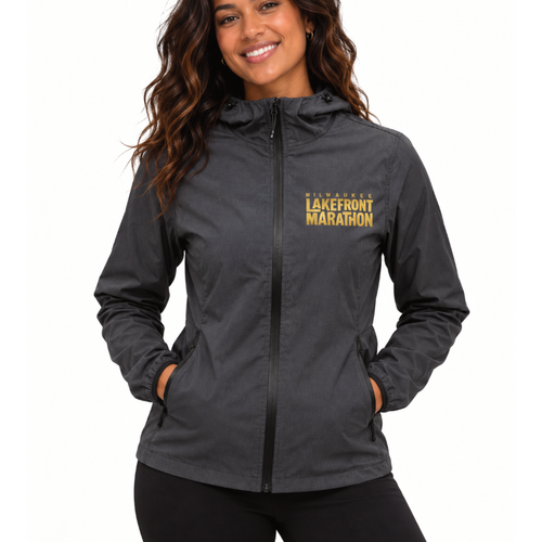 Women's Milwaukee Lakefront Marathon Soft Shell Jacket - Black