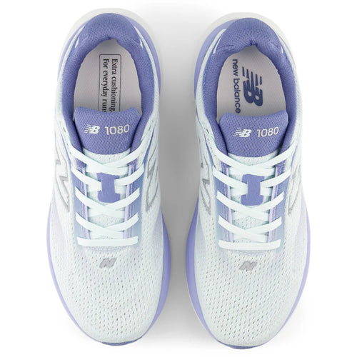 Women's New Balance 1080v15 - Glint Blue/Silver Metallic