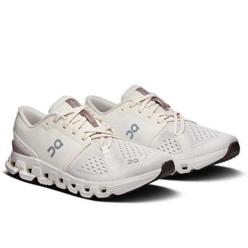 Women's On Cloud X 4 - Ivory/Heron