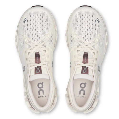 Women's On Cloud X 4 - Ivory/Heron