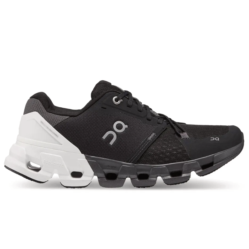 Women's On Cloudflyer 4 - Black/White - Goodmiles Running Company