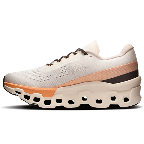 Women's On Cloudmonster 2 - Ivory/Tangerine