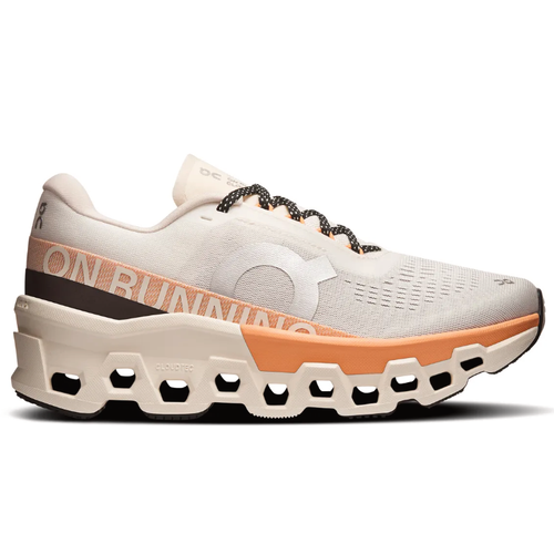 Women's On Cloudmonster 2 - Ivory/Tangerine