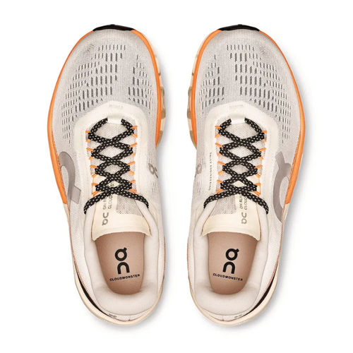 Women's On Cloudmonster 2 - Ivory/Tangerine