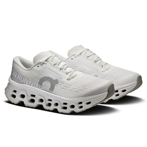 Women's On Cloudmonster 3 - White/Wolf