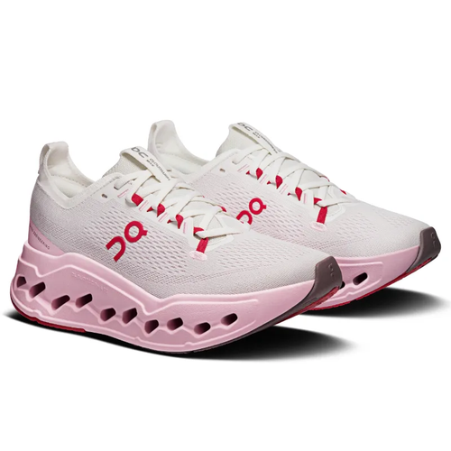 Women's On Cloudsurfer Max - Ivory/Peony