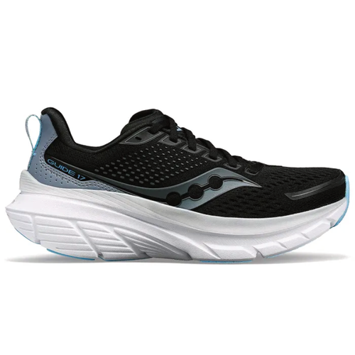 Women's Saucony Guide 17 - Black/Fog