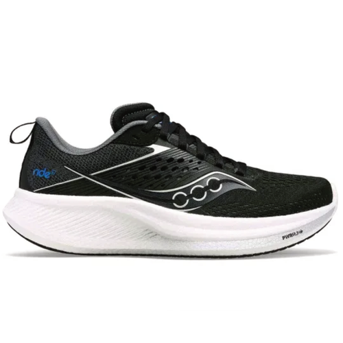 Women's Saucony Ride 17 - Black/White