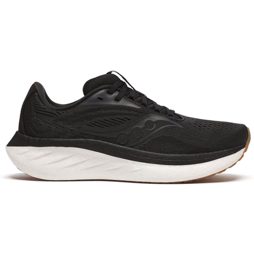 Women's Saucony Ride 18 - Black/Gum