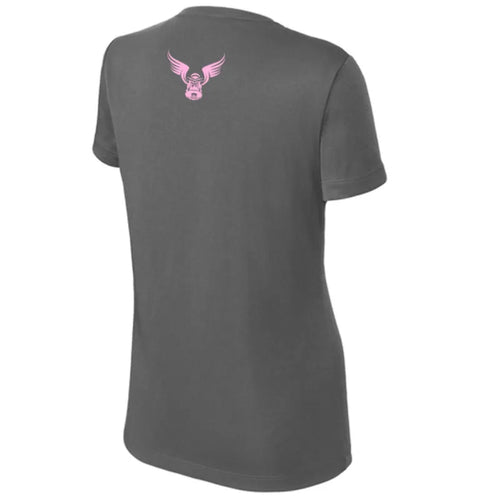 Women's Milwaukee Lakefront Marathon LOCKED IN 13.1 T-Shirt - Dark Grey