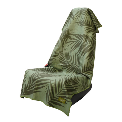 Sprints Towel Car Seat Cover - Garden of Races Past
