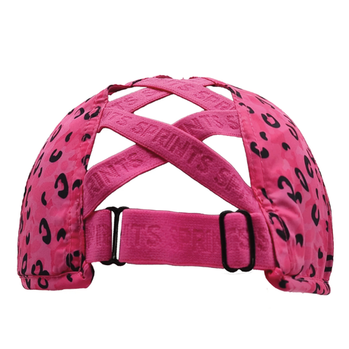 Sprints Ponytail Hat - Jag Camo Fuchsia