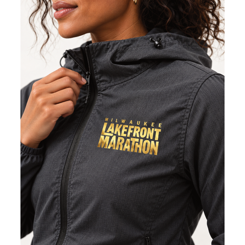 Women's Milwaukee Lakefront Marathon Soft Shell Jacket - Black