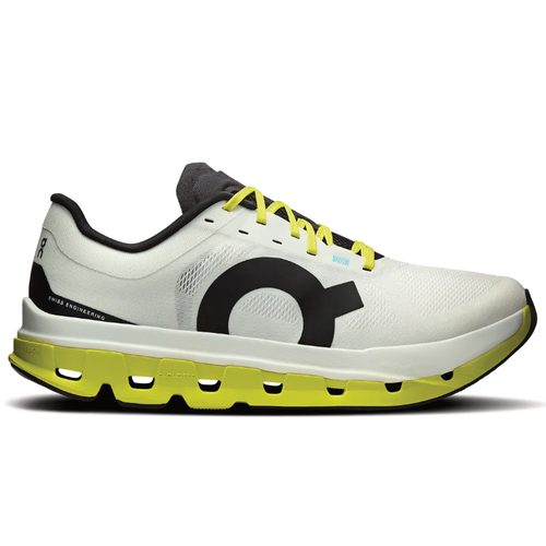 Men's On Cloudflow 5 - White/Lime
