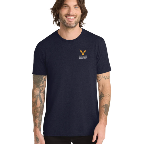 Men's Milwaukee Lakefront Marathon 26.2 T-Shirt - Navy
