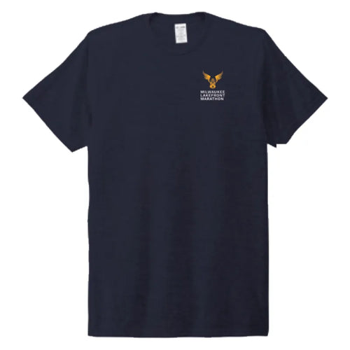 Men's Milwaukee Lakefront Marathon 26.2 T-Shirt - Navy