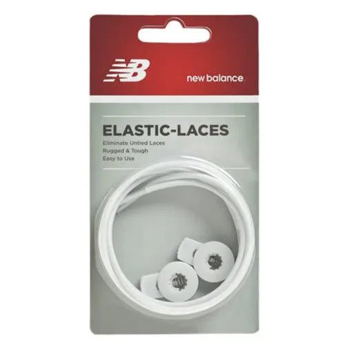 New Balance 36" Elastic Laces - White