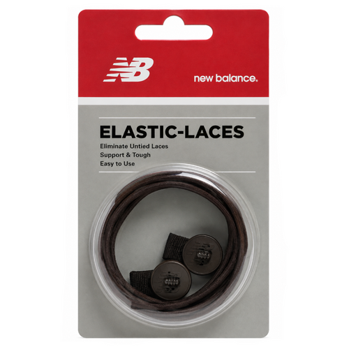 New Balance 36" Elastic Laces - Brown