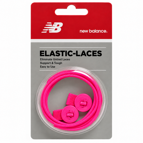 New Balance 36" Elastic Laces - Neon Pink