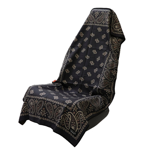 Sprints Towel Car Seat Cover - Paisley Probs