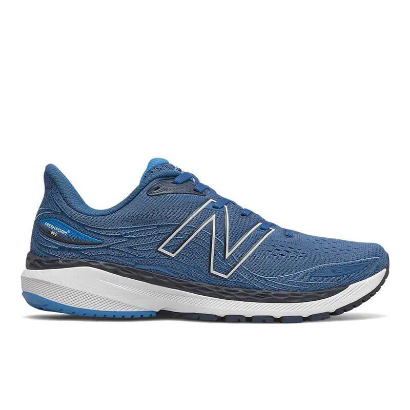 Mens New Balance Fresh Foam X 860v12 Oxygen Blue Helium Goodmiles Running Company